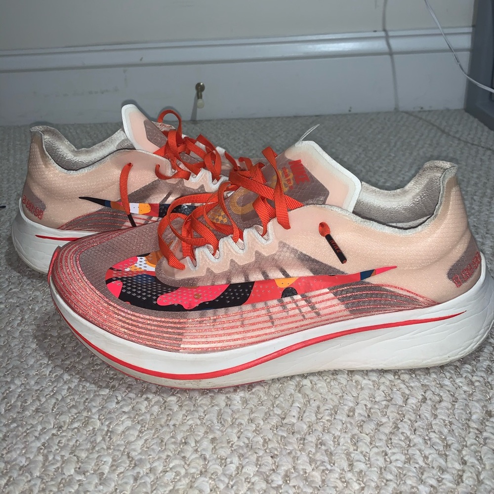 Nike Zoom Fly Orange Camo Swoosh (Sz. 10.5)